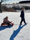 RollySnow Cruiser Kælk i rød farve - L:94 cm - Fra 3 år.