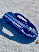 Kælk RollySnow Shark - Blå - L:103 cm - Fra 3 år.