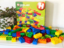 Hubelino - Farvede Byggeklodser - 120 dele