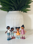 Tender Leaf - Dukkehusfigurer - Famlien Humming Bird - 4 dele - Fra 3 år