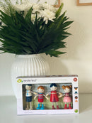 Tender Leaf - Dukkehusfigurer Familie - 4 dele - Fra 3 år