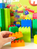 Hubelino - Farvede Byggeklodser - 120 dele
