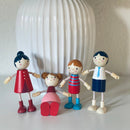 Tender Leaf - Dukkehusfigurer Familie - 4 dele - Fra 3 år