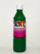 Akrylmaling - blank 500ml - mørkegrøn - 1 stk