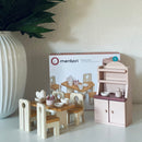 Mentari - Dukkehusmøbler - Spisestue - 13 dele - Fra 3 år