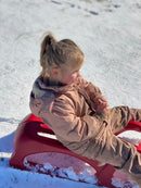 RollySnow Cruiser Kælk i rød farve - L:94 cm - Fra 3 år.