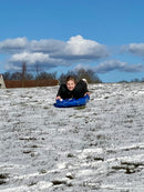 Kælk RollySnow Shark - Blå - L:103 cm - Fra 3 år.