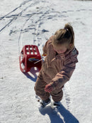 RollySnow Cruiser Kælk i rød farve - L:94 cm - Fra 3 år.