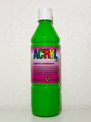 Akrylmaling - blank 500ml - grøn - 1 stk