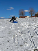 Kælk RollySnow Shark - Blå - L:103 cm - Fra 3 år.