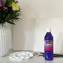 Akrylmaling - blank 500ml - lilla - 1 stk