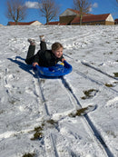 Kælk RollySnow Shark - Blå - L:103 cm - Fra 3 år.