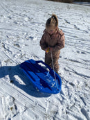 Kælk RollySnow Shark - Blå - L:103 cm - Fra 3 år.