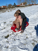 RollySnow Cruiser Kælk i rød farve - L:94 cm - Fra 3 år.