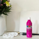 Akrylmaling - blank 500ml - pink - 1 stk