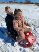 RollySnow Cruiser Kælk i rød farve - L:94 cm - Fra 3 år.