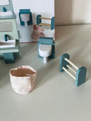 Mentari - Dukkehusmøbler - Badeværelse 5 dele - Fra 3 år