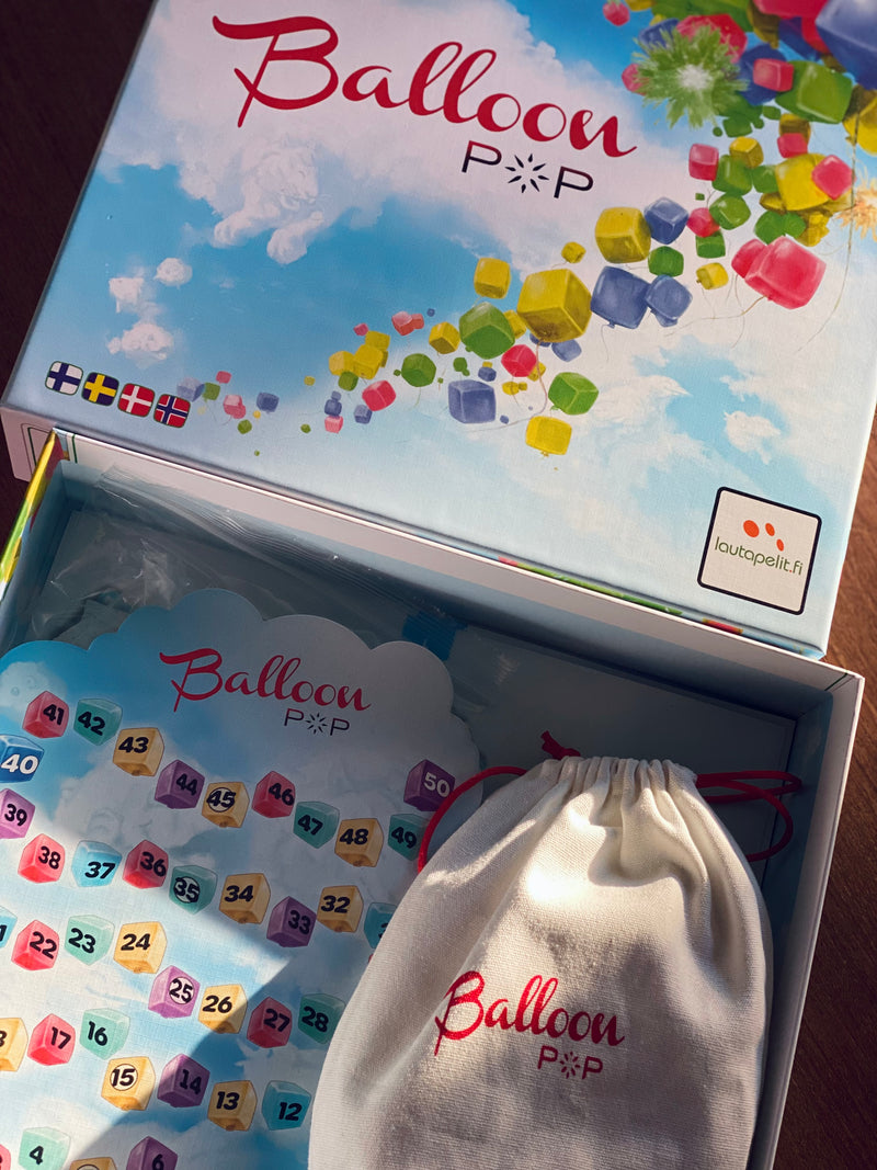 Balloon Pop familiespil - Fra 8 år