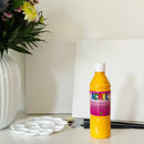 Akrylmaling - blank 500ml - gul - 1 stk