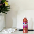 Akrylmaling - metallic 500ml - kobber - 1 stk