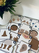 Rubens Baby Tilbehør - Match & Flyt-kort til rolleleg - Fra 0 år.