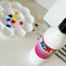 Akrylmaling - blank 500ml - primær hvid - 1 stk