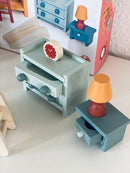 Mentari - Dukkehusmøbler - Legeværelset - 8 dele - Fra 3 år