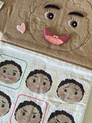 Rubens Baby Tilbehør - Ansigtsudtrykssæt til rolleleg - Fra 0 år.