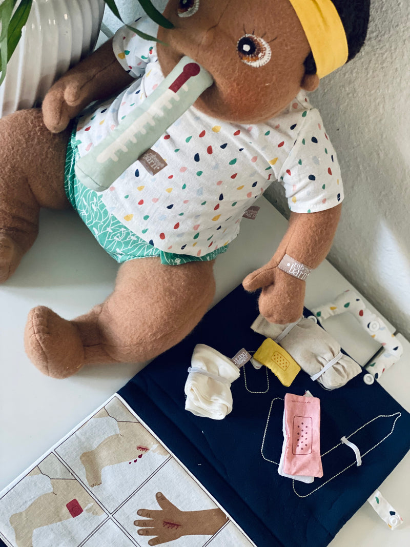 Rubens Baby Tilbehør - Førstehjælpssæt til rolleleg - Fra 0 år.