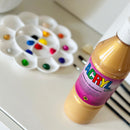 Akrylmaling - metallic 500ml - guld - 1 stk