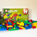 Hubelino - Kuglebaneelementer - 128 dele