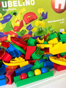 Hubelino - Kuglebaneelementer - 128 dele