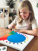 Akrylmaling - blank 500ml - blå - 1 stk