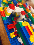 Hubelino - Byggeplade til Kuglebane - 1 stk - Blå