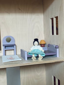 Mentari - Dukkehusfigurer Familien HoneyBunch - 4 dele - Fra 3 år