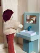 Mentari - Dukkehusfigurer Familien HoneyBunch - 4 dele - Fra 3 år