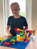 Hubelino - Byggeplade til Kuglebane - 1 stk - Blå