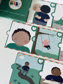 Rubens Baby Tilbehør - Føl & Forstå-kort til rolleleg - Fra 0 år.