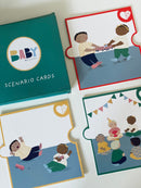 Rubens Baby Tilbehør - Sociale Situations-kort - Fra 0 år.