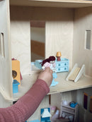 Mentari - Dukkehusfigurer Familien HoneyBunch - 4 dele - Fra 3 år