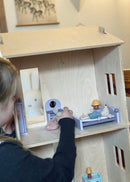 Mentari - Dukkehusmøbler - Soveværelse - 8 dele - Fra 3 år