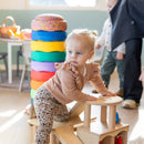 Stor trægarage til legetøjsbiler - Van Dijk Toys