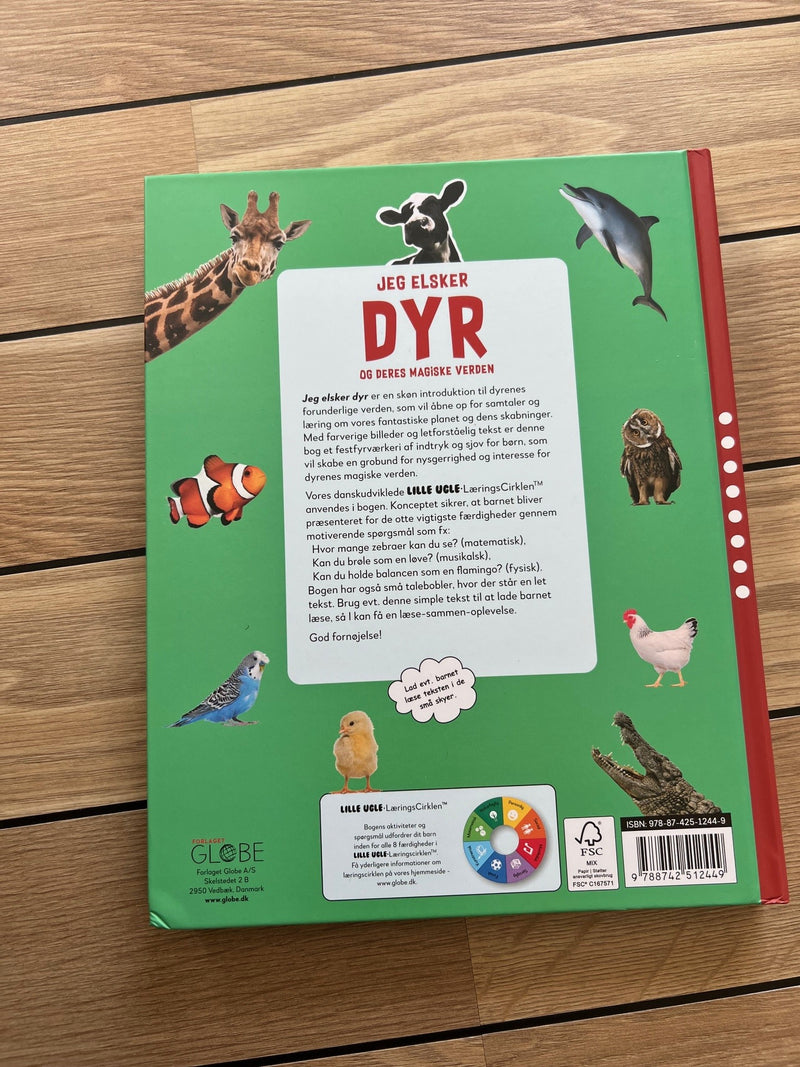 Jeg elsker DYR - Børnebog