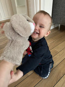 Hånddukke - Kanin - 28 cm