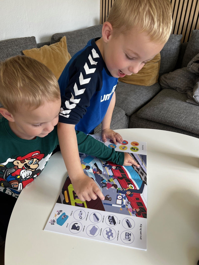 Kig og find og sæt ind: Hvor er Køretøjerne?