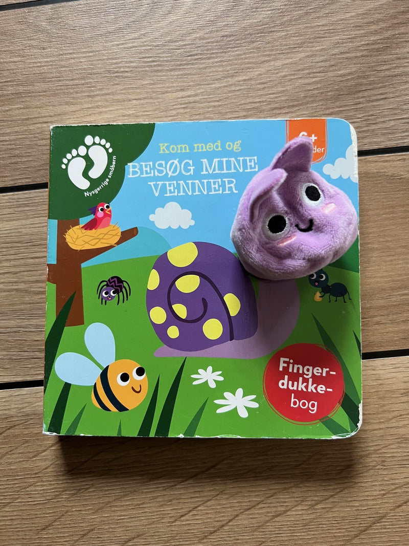 Kom med og besøg mine venner - Fingerdukkebog