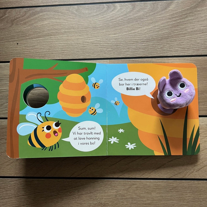 Kom med og besøg mine venner - Fingerdukkebog