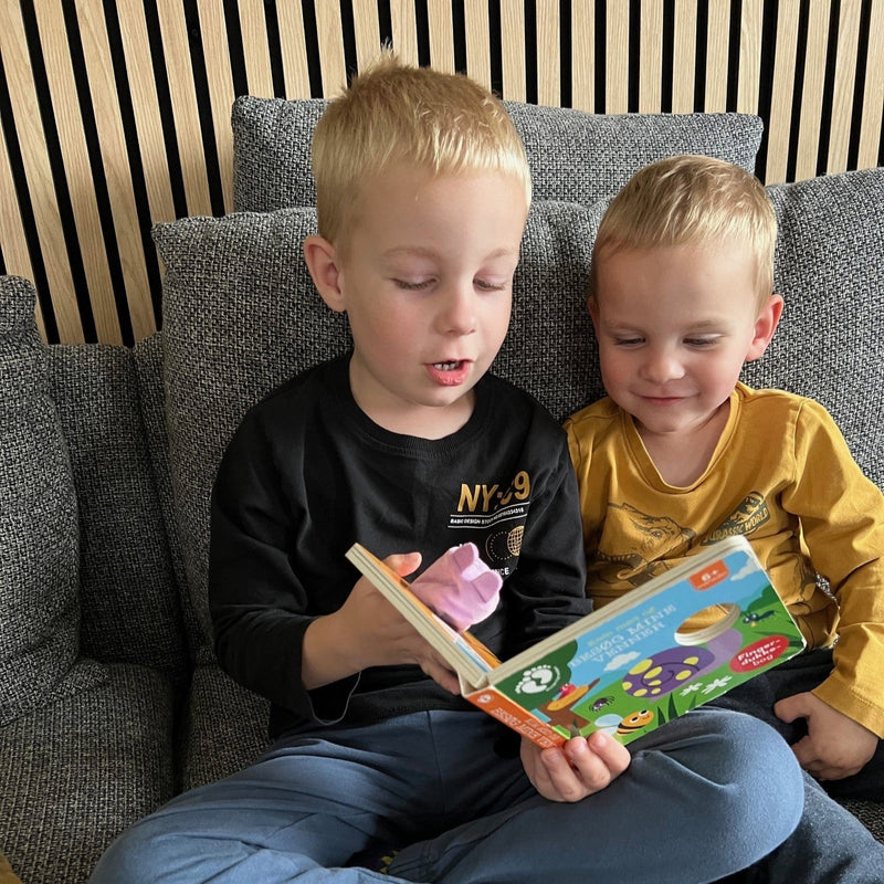 Kom med og besøg mine venner - Fingerdukkebog