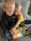 Søren Snegl på eventyr - Fingerdukkebog