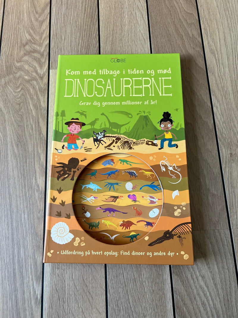 Kom med og mød dinosaurerne - Børnebog